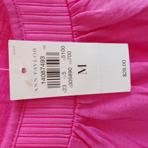 NWT Ann Taylor Pink Sleeveless Top 💕 - Picture 9 of 9
